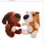 Black and white spotted dog plush toy husky local dog custom doll custom-made processing to produce a sample