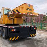 USED XCMG 50TON CHINA MADE HYDRAULIC CRANE thumbnail-2