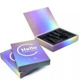 Unique Design Beautiful Cosmetic Box Perfume Cosmetic Set Cardboard Laser Gift Box With Custom Logo