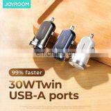 JOYROOM Dual Usb Car Charger pd Adapter Current Car Charger Converter 20w 18W for Iphone12 thumbnail-7