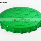 Green Beer Lid Shape Plastic Tray thumbnail-3
