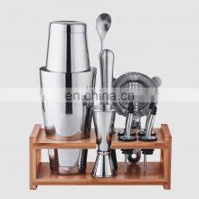 Creation Factory Direct Bar Tools Stainless Steel Cocktail Shaker Coctelera Set Bartender