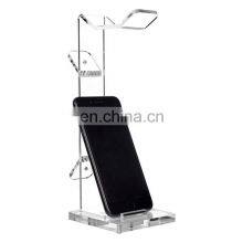 New Arrival Acrylic Headphone Stand Holder Headset Holder With Cable Organizer thumbnail-4