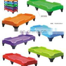 Cute Animal Colorful Cheap Stackable Plastic Children School Bed for Wholesale thumbnail-4