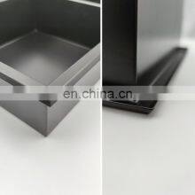 Customized Stainless Steel Single and Double Black Gold White Chromed Bathroom Niche Shower thumbnail-3