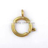 Diameter 16 mm Brass Spring Ring Jewelry Component Accessory