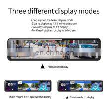 12Inch 4G Car DVR Mirror Android Dashcam WiFi GPS Navigation Dashboard Camera Driving Recorder 1080P Rear View Mirorr Backup Cam thumbnail-3