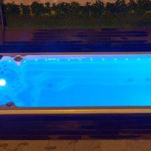 China Swim Spa Review Outdoor Hydro Swimming Spa Pool With Hot Tub thumbnail-6