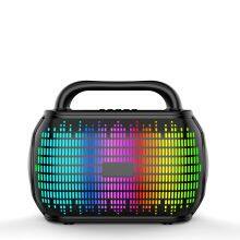 Custom Desk Table Portable Colorful Lights Speakers DIY TWS Wireless RGB Speaker thumbnail-3