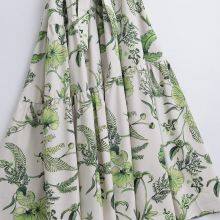 Summer New Women's Slim Fit Bow Tie Tie Printed Shirt Style Dress thumbnail-2