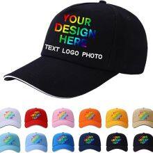 Customize Baseball Cap Your Own Design Text, Photos, Image Logo Adjustable Hat Hiphop Hat