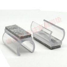 Rectangle U Shaped Chair Leg Tips Cap With Felt Pads,Furniture Feet Protectors Slide Smoothly Glides,Protect Hardwood Floor No Scratches No Noise thumbnail-3