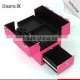 Guangzhou Factory Wholesale Makeup Case Nail Polish Cosmetic Case With Drawer thumbnail-6