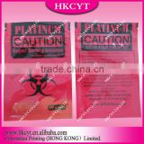 Hot sell bag!!Caution herbal incense bags