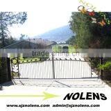 Iron Main Gate Designs/wrought Iron Gates /Hot Sale Huge Farm Metal Gates of Wrought Iron