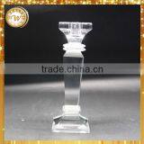 New style classical crystal totem candle holder