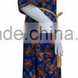 100% Rayon High Quality Latest Abaya Designs Dubai Abaya Whit Belt thumbnail-4