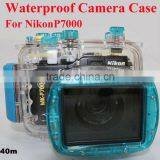 Waterproof Case for Nikon P7000 Camera, Underwater Camera Protector ABS case bag Max 40M Waterproof and 1M Shockproof