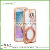 Luxury Diamond PC Phone Case for Samsung Galaxy S6 With Retail Packaging