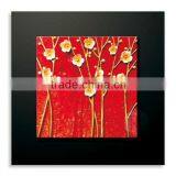 Plum Blossom Red Flower Relief Home Decorative Painting for Living Room thumbnail-1