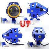 WEIKEN 15W Black Moto Motorcycle Bullet Led Headlight/ Motorcycle Spar Accessories thumbnail-3