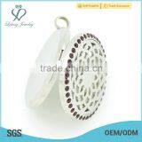 Top Sale Essential Oil Diffuser Locket,flower Shaped Pendant Necklaces,perfume Locket Wholesale thumbnail-2