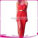 OEM Service Supply Type Maxi Evening Dress With Belt Quality Choice thumbnail-2