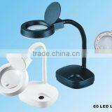 Skin Examination Led Illuminated Magnifier Professional Lamp/beauty Magnifying Lamp/optical Magnifier Lamp 20X