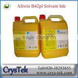 CRYSTEK Factory Allwin Konica 512 42pl Head Solvent Based Printing Ink