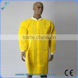 Hospital Use and Uniform Product Yellow Disposable Lab Hospital Coat