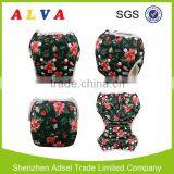 Alva New Flowers Design Washable Cheap Baby Swimming Diaper