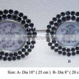 Decorative Wedding Crystal Charger Plate thumbnail-1