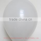 Latex helium balloon Small flat balloons standard / pastel color white