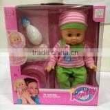 14 Inch Angelbaby the Lovely Baby Durable Soft Material Drinking Peeing Boy Doll Toy thumbnail-6