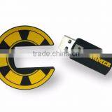 PVC Fiches Shape USB Drives 2GB 2.0