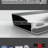 Extruded aluminium profiles kitchen profile frame profile GL213