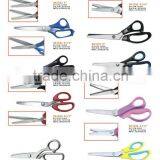 9" Long ABS Handle Strong Pinking Scissors thumbnail-1