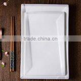 Cheap Porcelain White Rectangular Plate and Dish for Home and Restaurant
