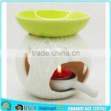 Unique Shape Ceramic Aroma Burner With Bright Color Glaze thumbnail-1