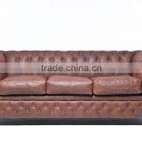 Chesterfield Showroom Brighton Vintage Brown sofa