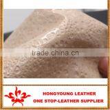 Shing Surface SEMI-PU Material With Small Dots Carven for Woman Shoes( Cuero Sintetico Para Calzado) thumbnail-2