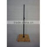 Adjustable Wood Base for Half-body Mannequin,foundation
