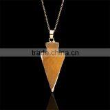 2016Hot Selling Natural Crystal Stone Quartz Pendant Necklaces thumbnail-6