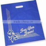Custom Art Artwork Imprint PE Plastic Shopping Bag