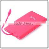 Built in Micro USB Cable Super Slim Automotive Battery Charger Cable Power Bank thumbnail-3