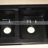 High Quality Black Acrylic Solid Surface Kitchen Sink,acrylic Stone Wash Basin,kitchen Cabinets Design thumbnail-5