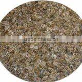 Round Semi Precious Gemstone Abalone Table Top