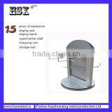 Hanging Wire Metal Mini Trinket Display Racks/rotating Racks HSX-245