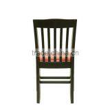 Furniture Restaurant Modern Leather Luxury Wooden Carved Leisure Garden Dining Chair thumbnail-4