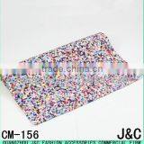 24 * 40mm Colorful Beads Rhinestone Mesh thumbnail-1